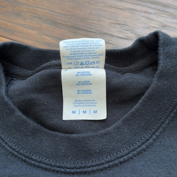 Rose Apothecary Black Crewneck Sweatshirt - Picture 10 of 11